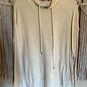 Versona Beige Hoodie Sweatshirt